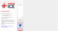 Desktop Screenshot of numero-ice.com